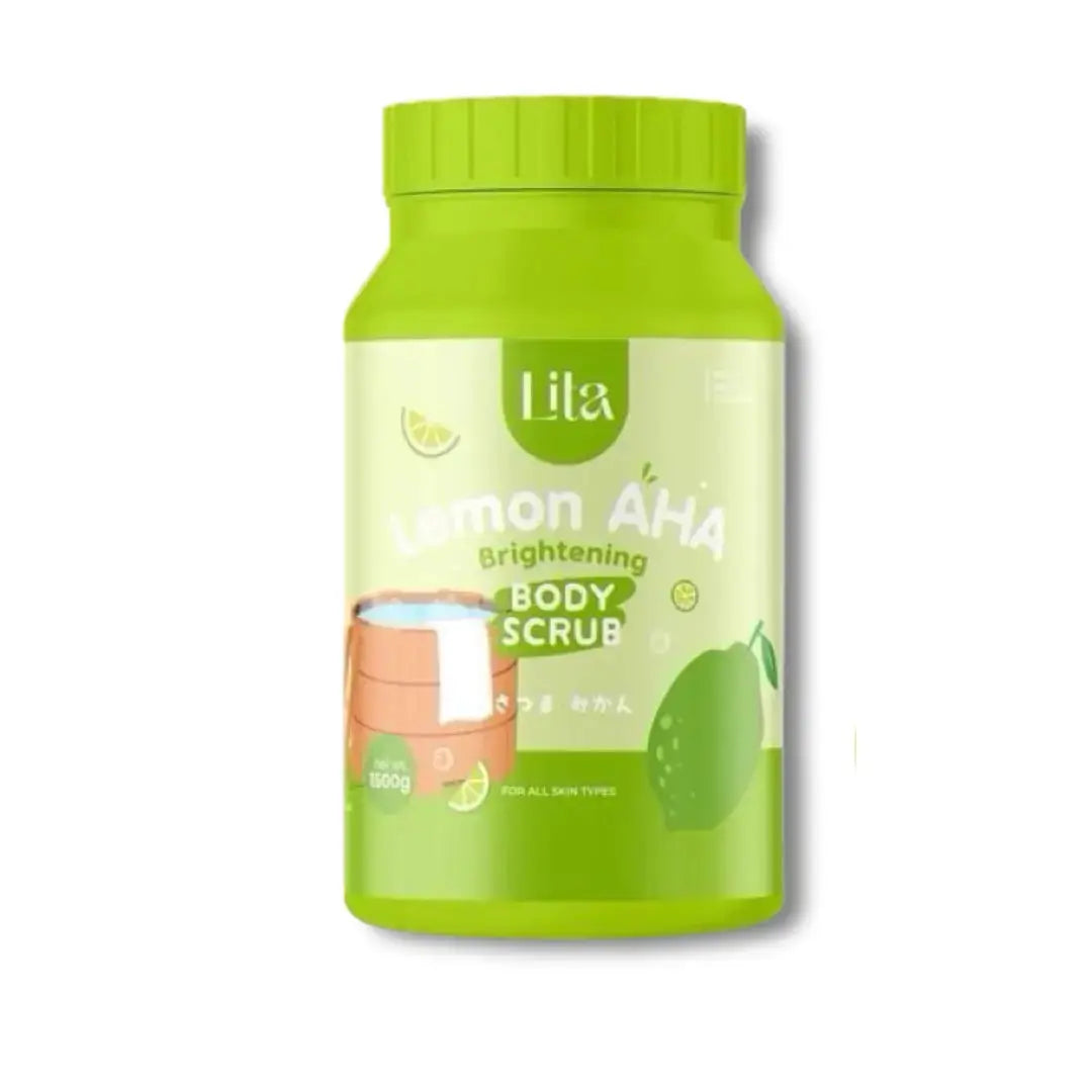 مقشر ليتا العلاجي بالليمون وأحماض الفواكه| لتفتيح وتجديد بشرة الجسم - 1500 جم Goodthings.bkk