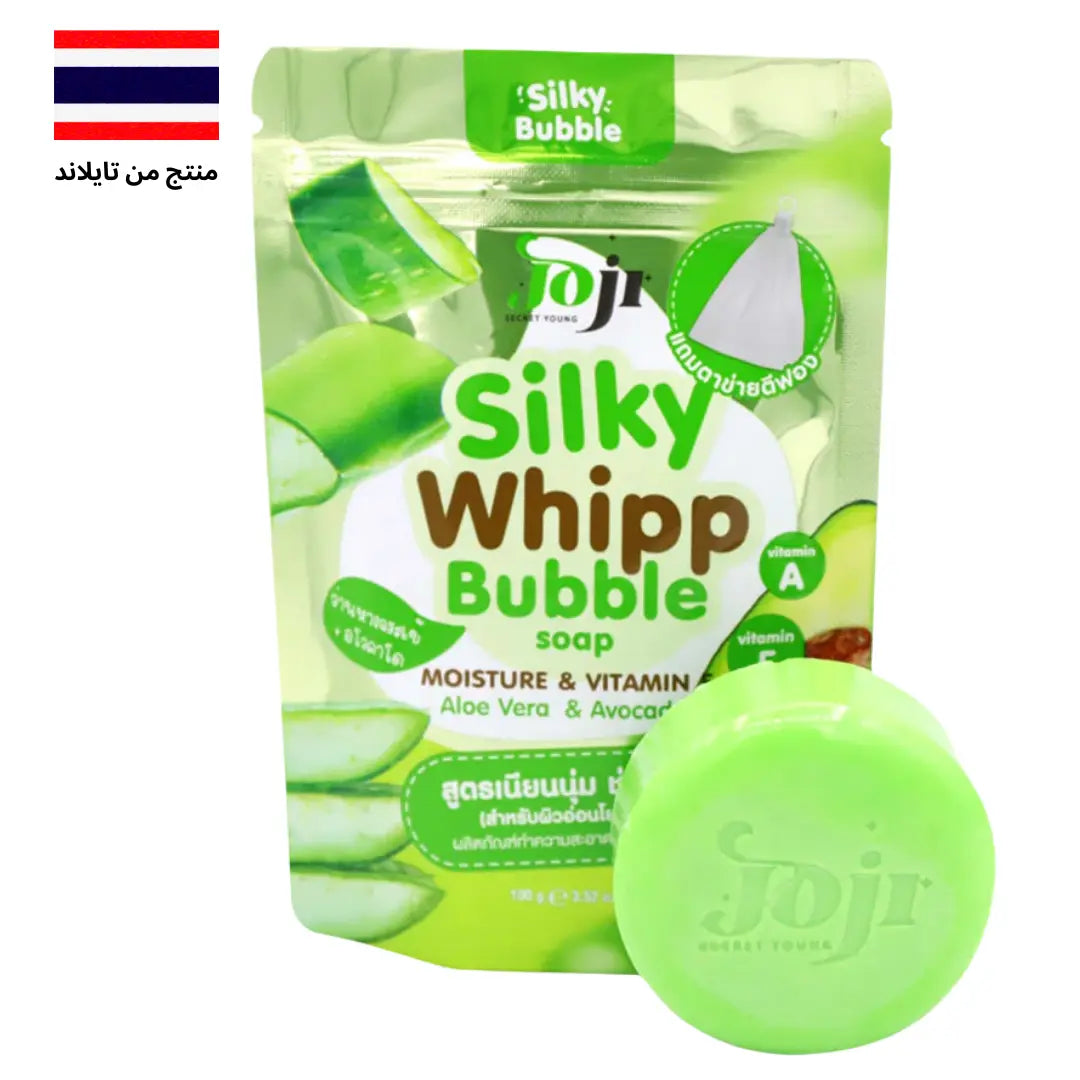 E صابونة جوجي سيكرت يونغ سيلكي ويب الفقاعية بالترطيب وفيتامين - Goodthings.bkk