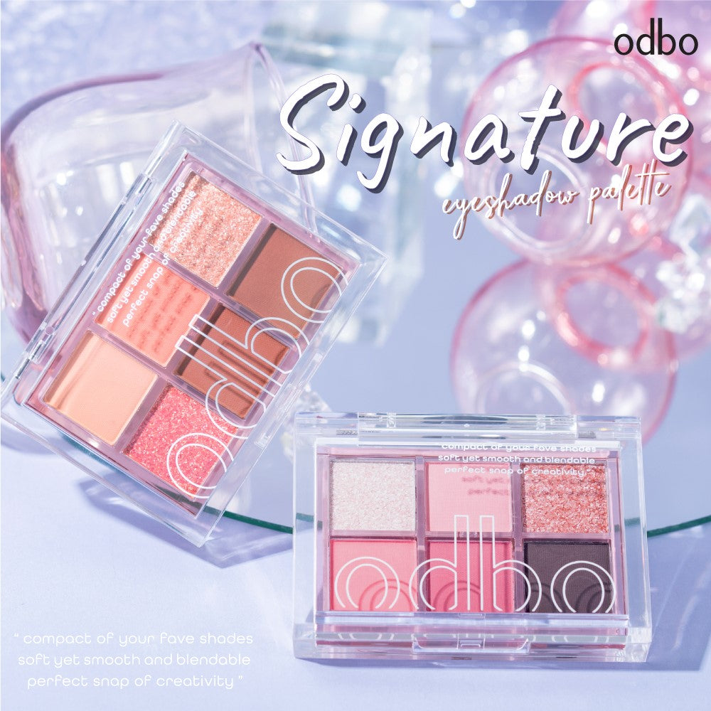 Odbo Signature Eyeshadow Palette 4.8g. 07 Vintage