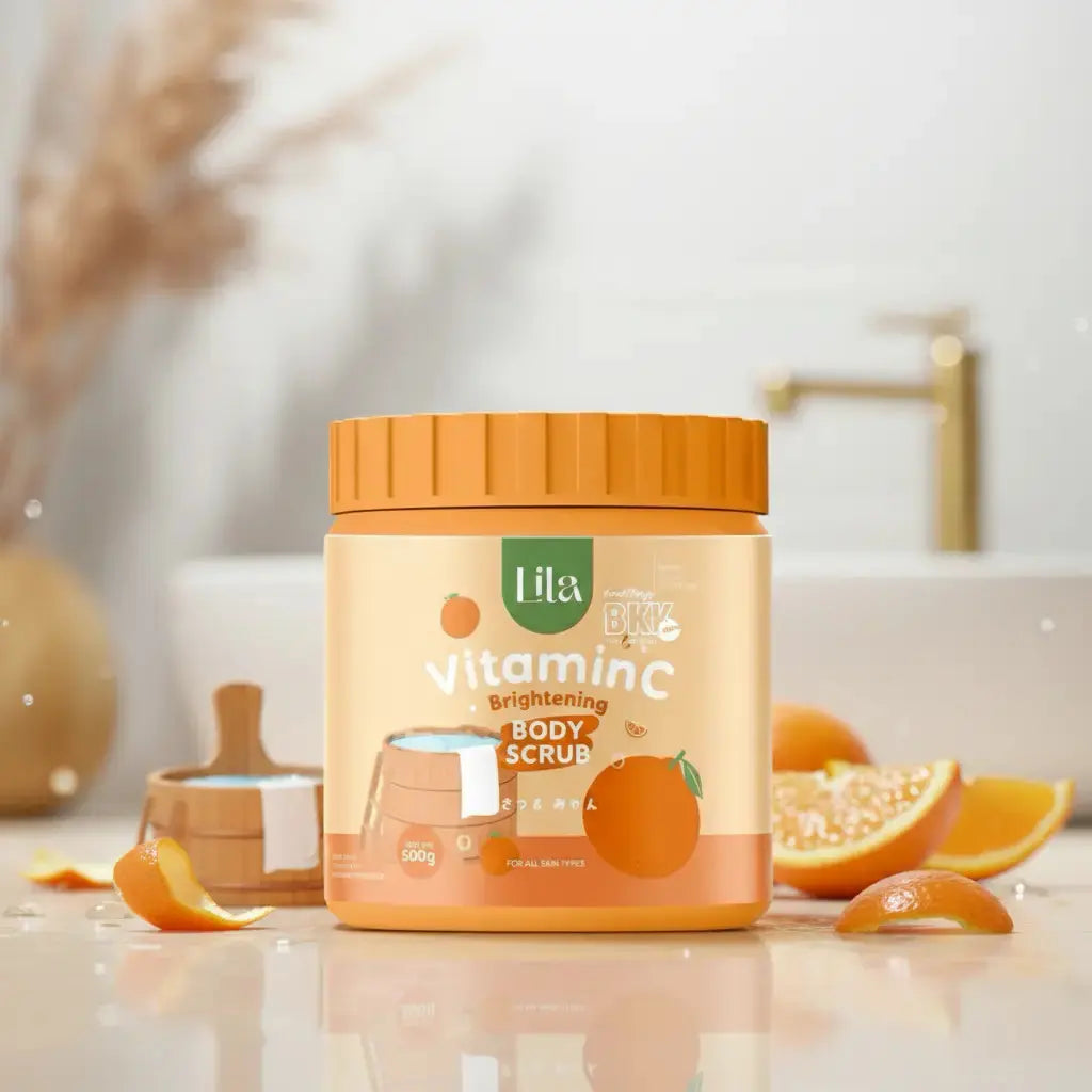 مقشر ليتا العلاجي بفيتامين سي و اليوسفي | لإشراقة فورية وتوحيد لون الجسم - 500 جم Goodthings.bkk