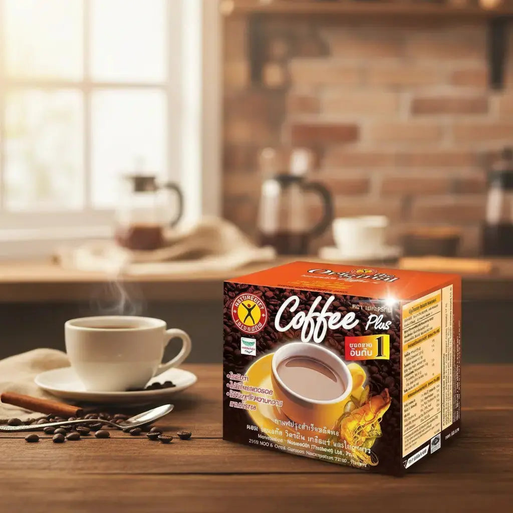 قهوة نيتشر جفت كوفي بلس الألياف والمعادن للعناية بالجسم - 10 أظرف Goodthings.bkk