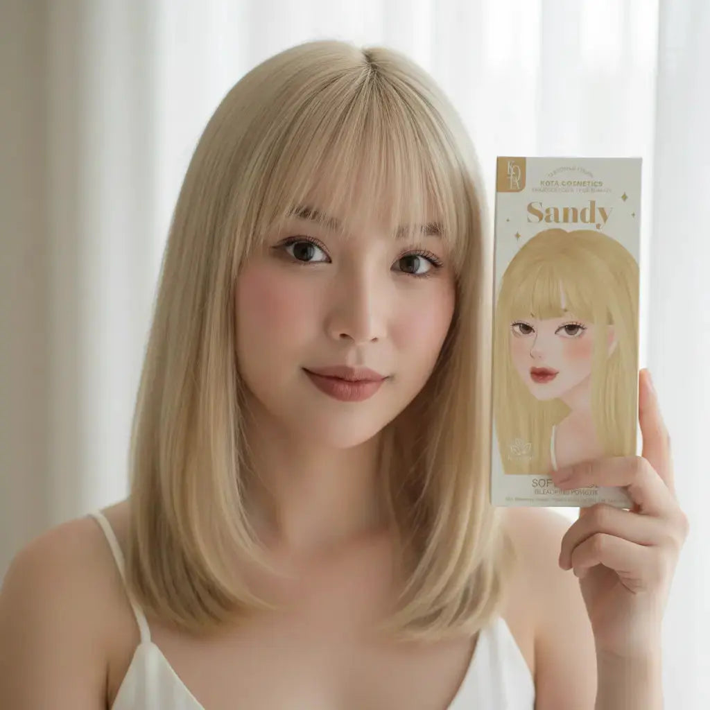 (Sandy) صبغة شعر كوتا كوزمتكس | لون أشقر رملي  بتركيبة الزيوت العضوية Goodthings.bkk