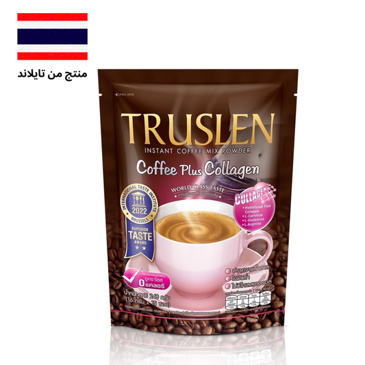 TRUSLEN Collagen - قهوة ترسلين كوفي بلس مع الكولاجين 16 جرام