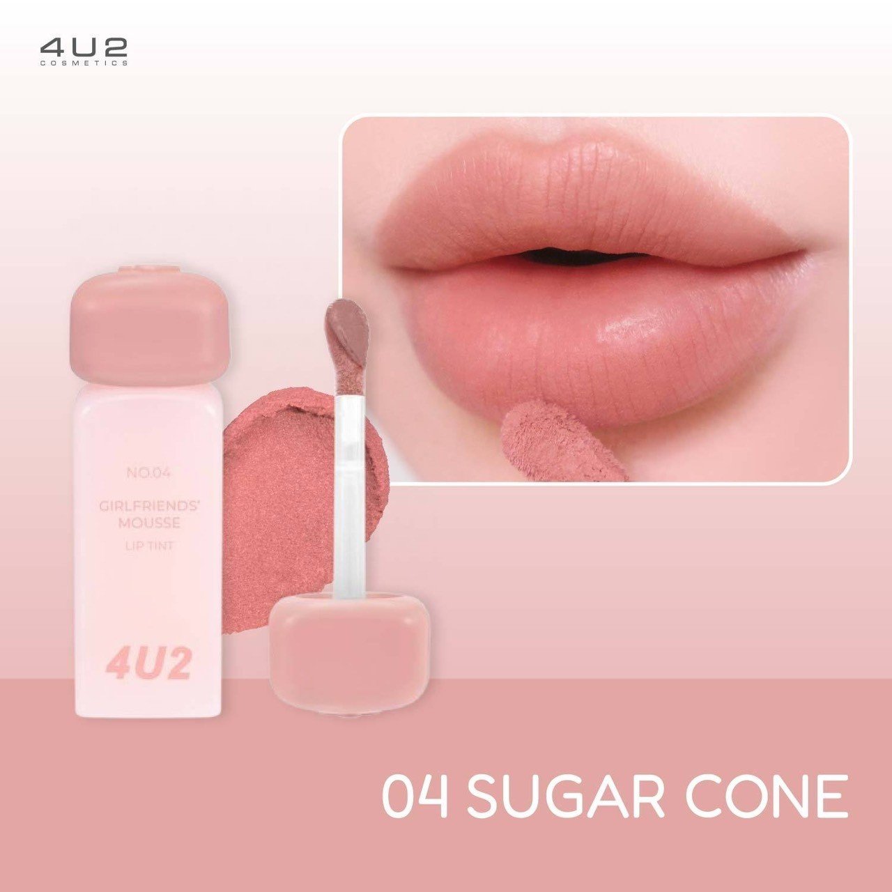 4U2 GIRLFRIENDS' MOUSSE LIP TINT