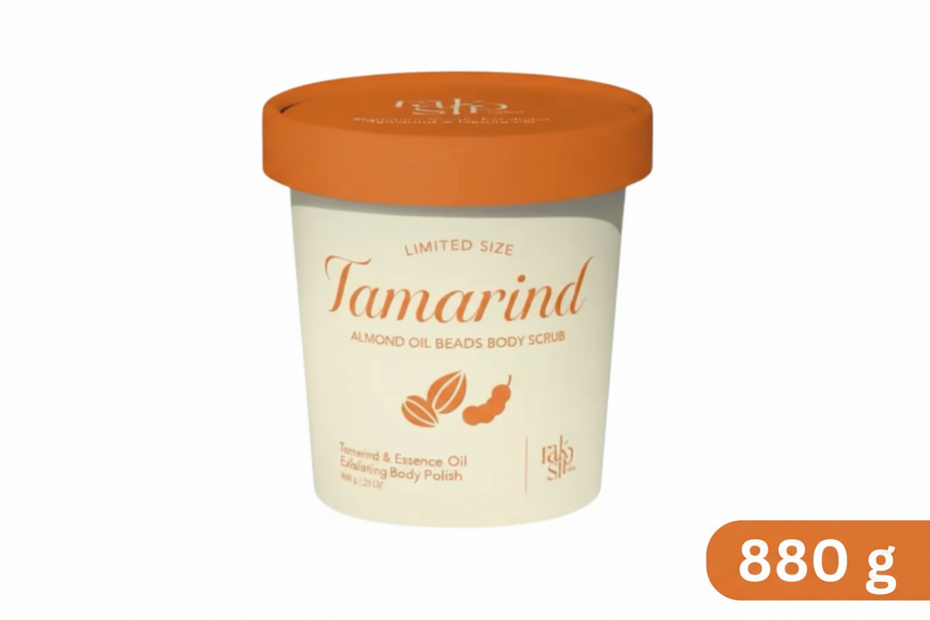 Raksi tamarind milk body scrub - ماسك ومقشر راكسي Goodthings.bkk