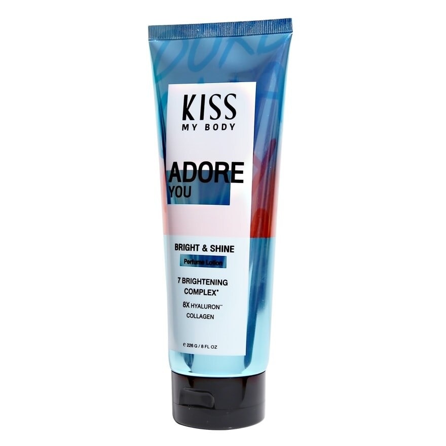 Kiss My Body Bright Shine Perfume Lotion Adore You 226 G.