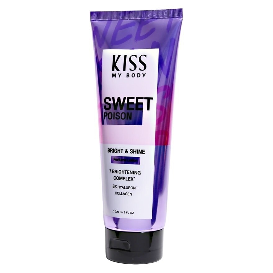 Kiss My Body Kiss My Body Bright Shine Perfume Lotion Sweet Poison 226 G.