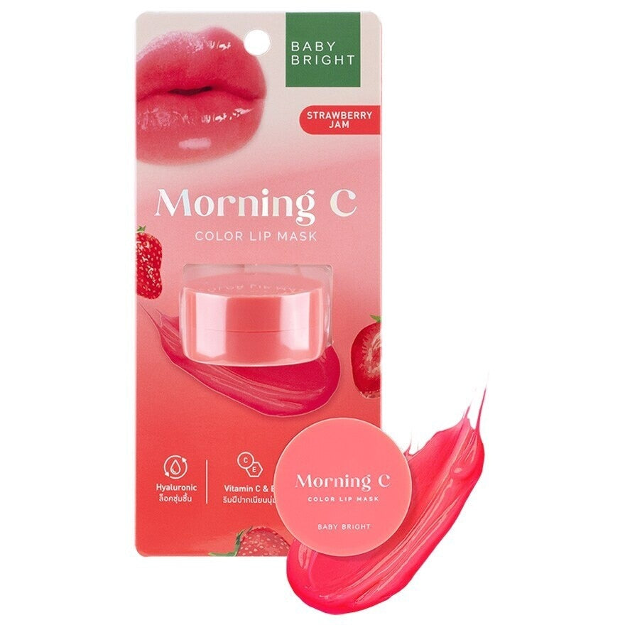 Baby Bright Morning C Color Lip Mask 3.8g - ماسك الشفاه بيبي برايت مورنينج سي كولور 3.8 جم