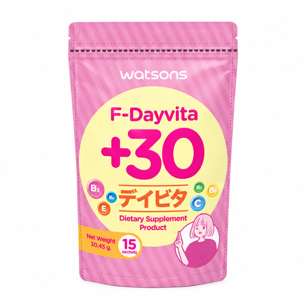 واتسونز F-Dayvita +30 مكمل غذائي للنساء 15 كيس