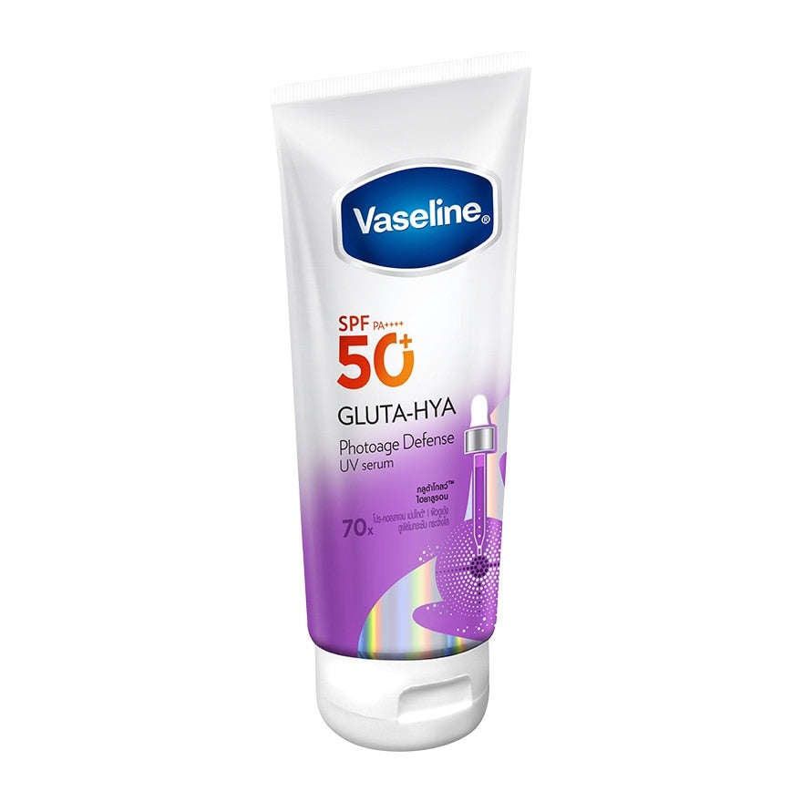 فازلين جلوتا هايا فوتو إيج ديفينس UV سيروم SPF50+ PA++++ 260 مل