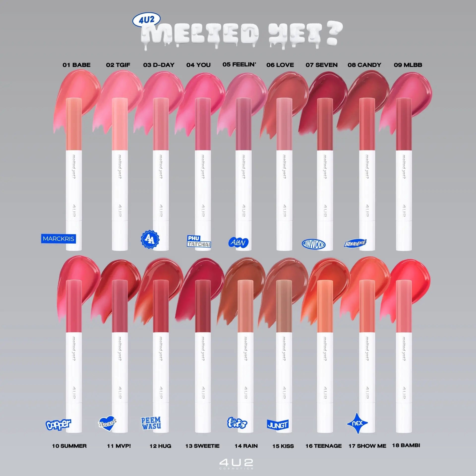 4U2 بلسم الشفاه الذائب - Goodthings.bkk