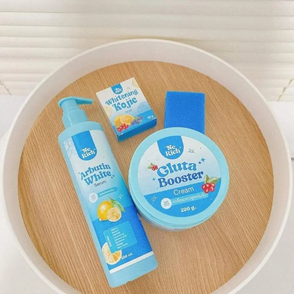 بكج التفتيح بالاربوتين والجلوتا والكوجيك Goodthings.bkk