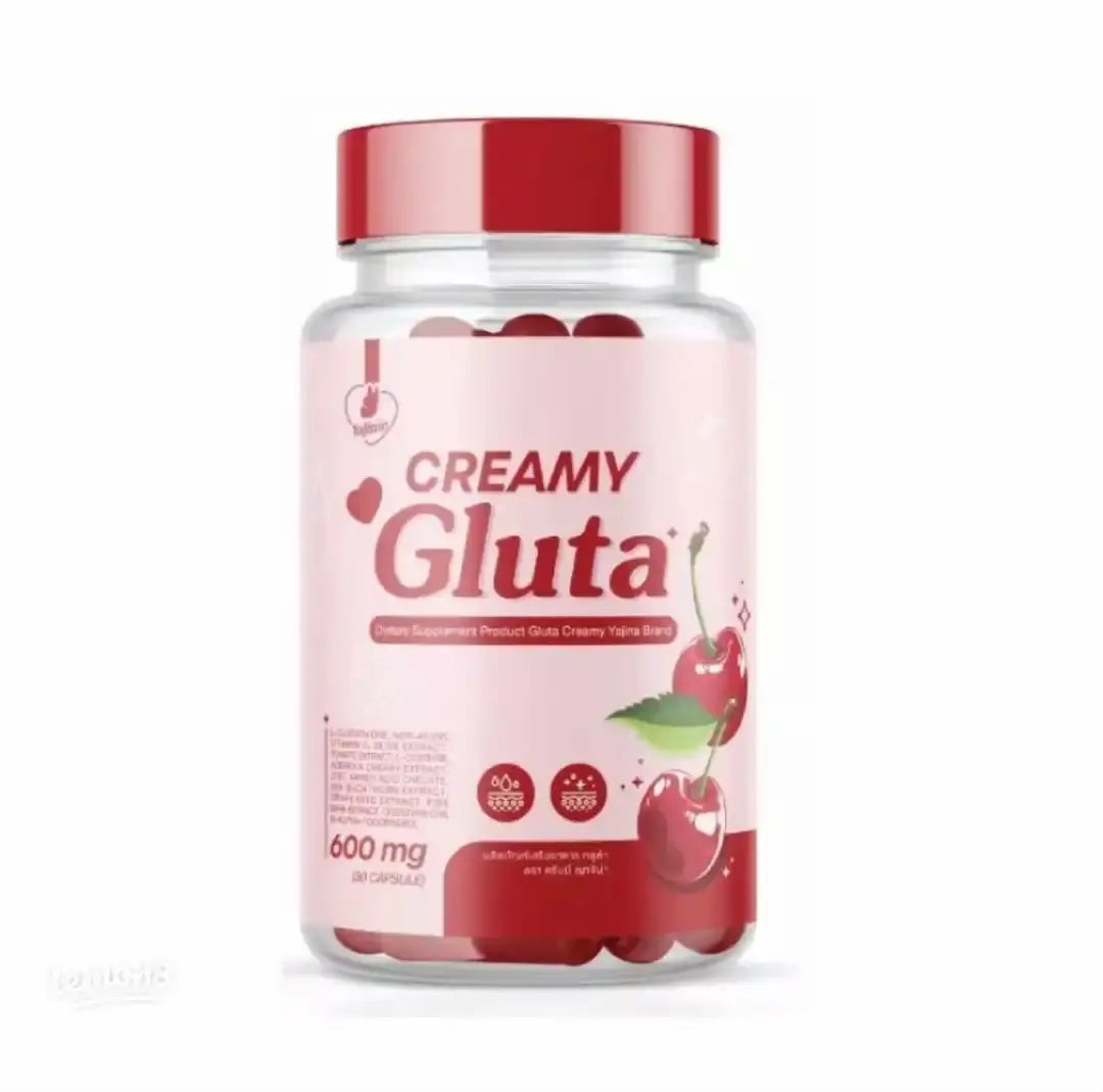 Creamy Gluta Capsules حبوب كريمي جلوتا لتفتيح البشرة Goodthings.bkk