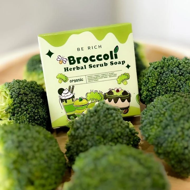 Broccoli Scrub Soap (B-Rich) - صابونة سكراب البروكلي