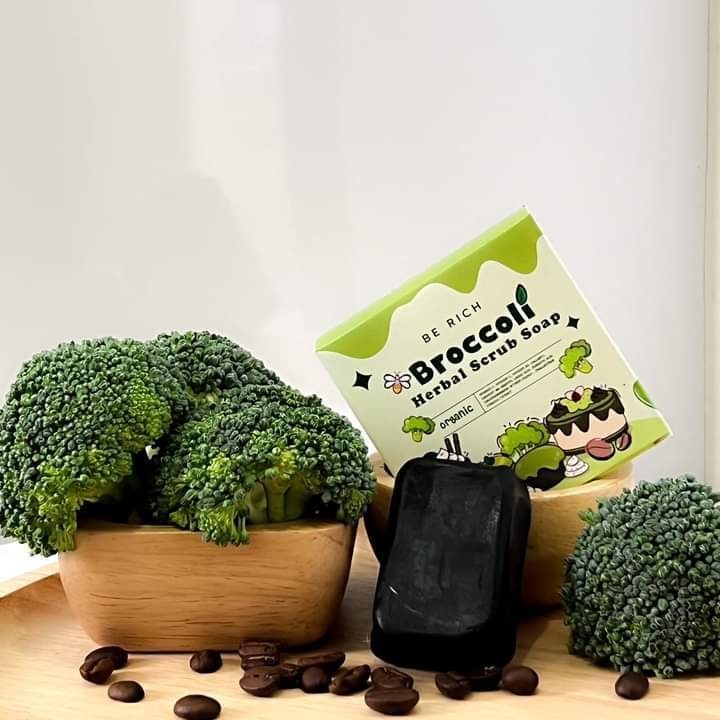 Broccoli Scrub Soap (B-Rich) - صابونة سكراب البروكلي