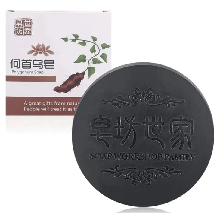صابون جذور الجينسنغ الأسود – لشعر قوي، كثيف، وصحي Goodthings.bkk