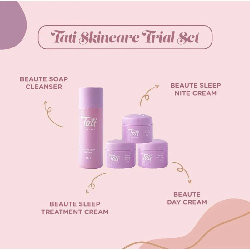 مجموعة تاتي للعناية بالبشرة الفاخرة للعناية اليومية Goodthings.bkk