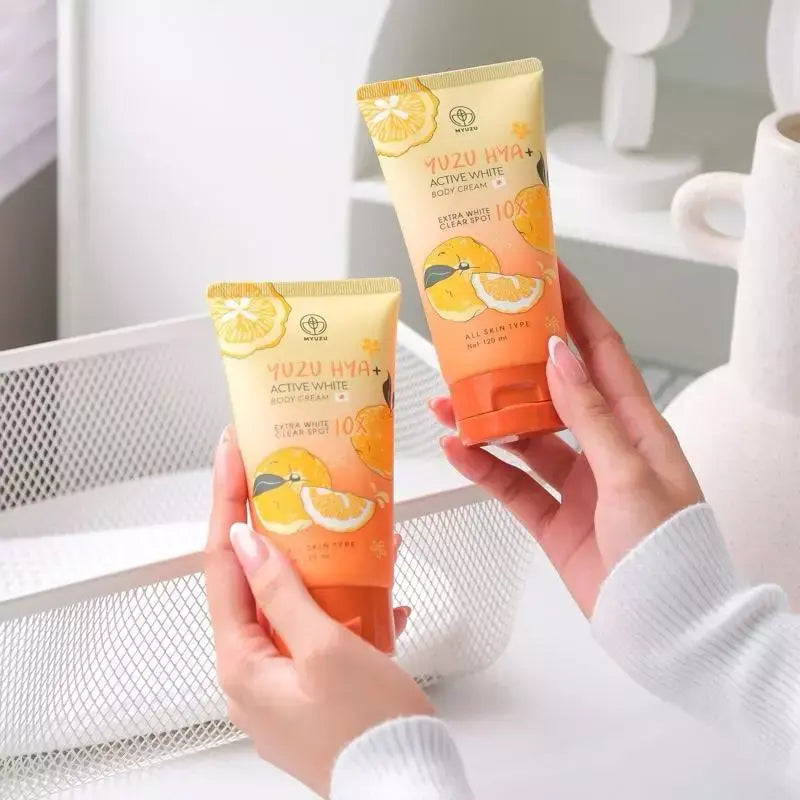 Myuzu Yuzu HYA Active White Clear Spot Gel Cream 120ml – كريم جل ميوزو يوزو HYA لتوحيد لون البشرة وترطيبها Goodthings.bkk