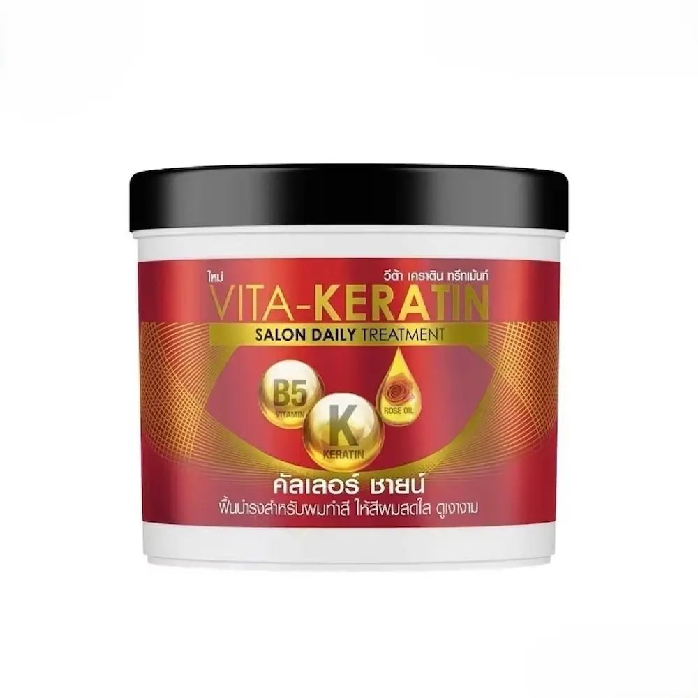 Vita Keratin TM Color Shine 250ML - عناية بالكيراتين ولمعان وحماية الشعر المصبوغ 250 مل Goodthings.bkk